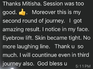 Feedback from a workshop participant (4 of 9)